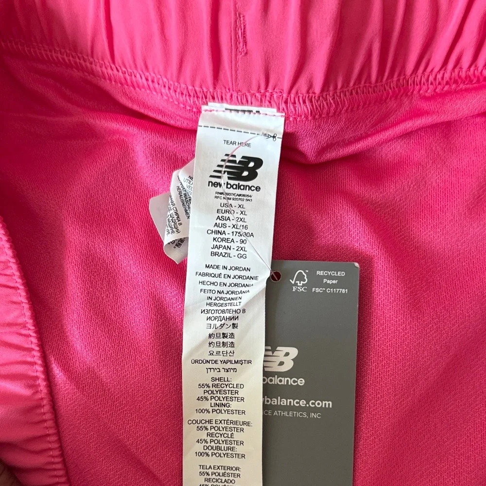New Balance‎ Women's Vibrant Pink Running Shorts NWT